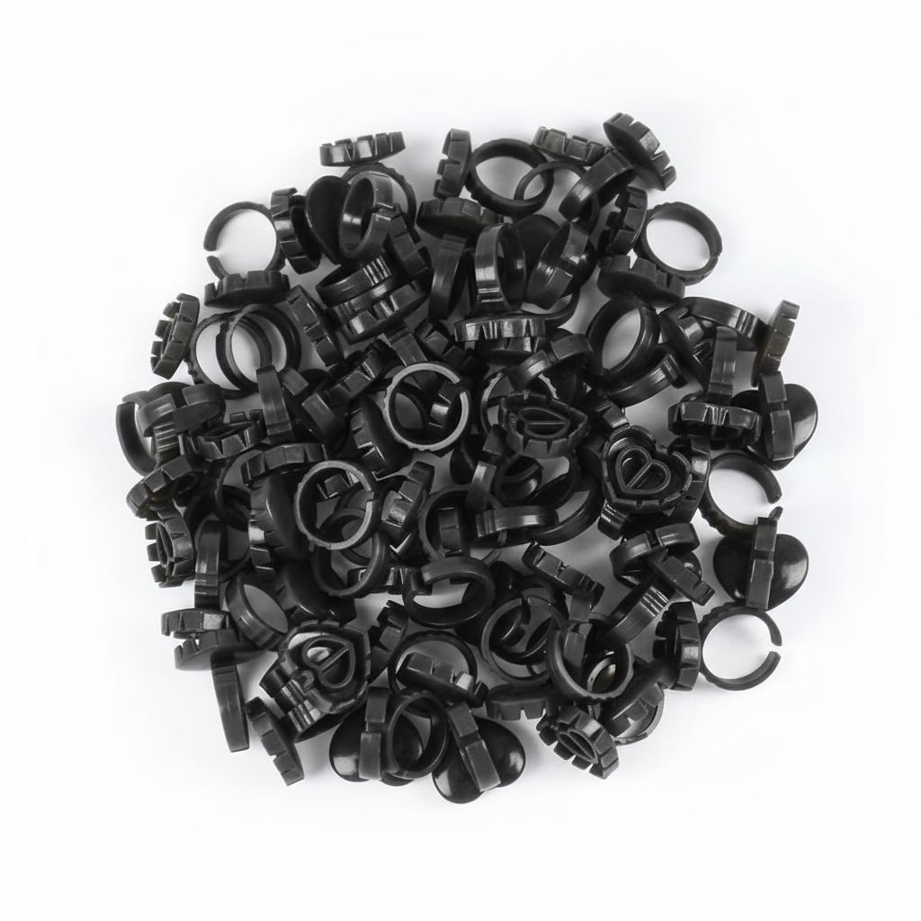 Black Adhesive Rings