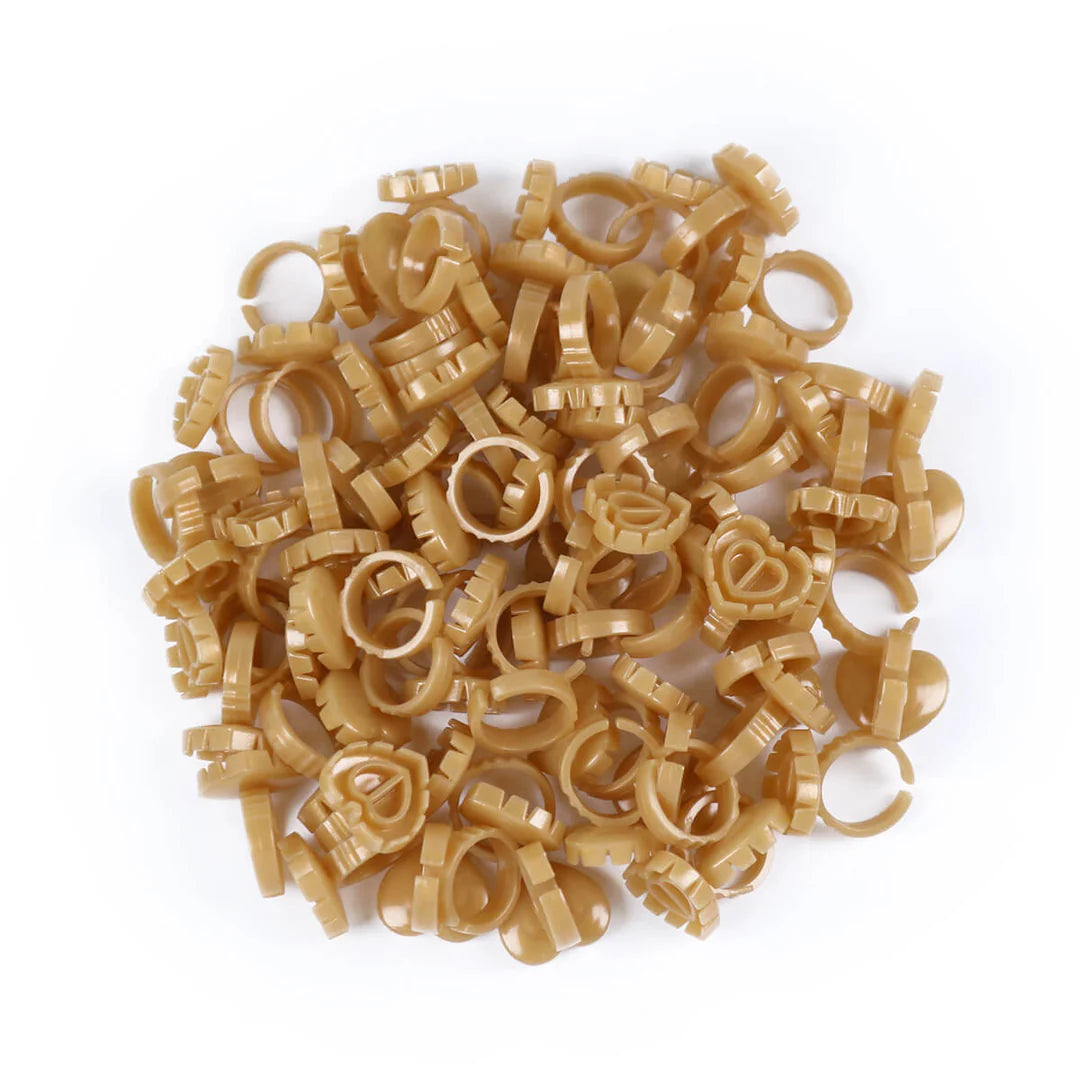 Gold Adhesive Rings